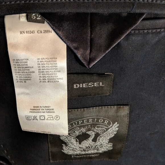 Deisel Blue Blazer - Picture 4 of 8